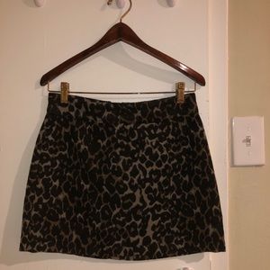 Leopard print skirt Forever 21